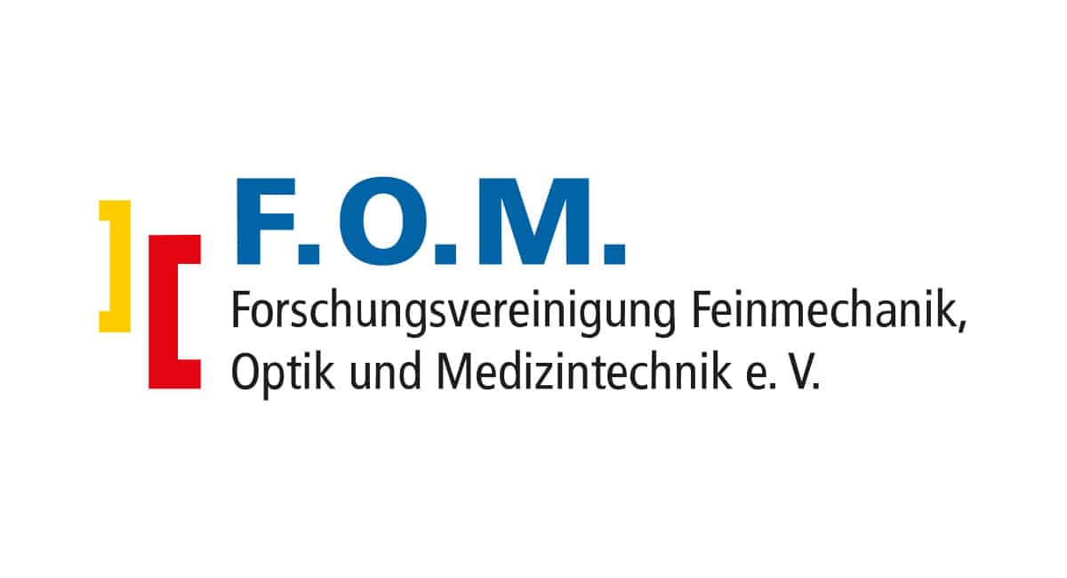 Logo Forschungsvereinigung Feinmechanik, Optik und Medizintechnik e.V.